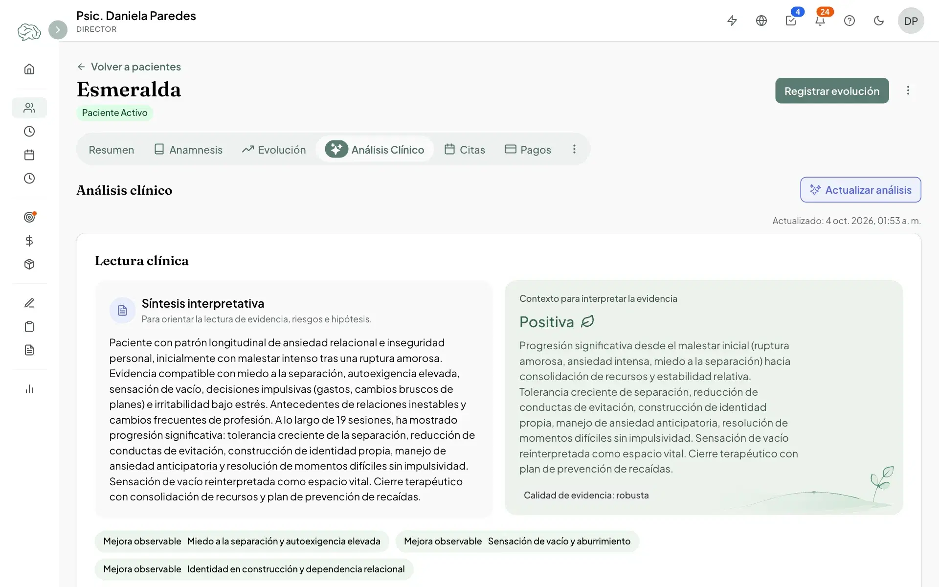 Análisis clínico