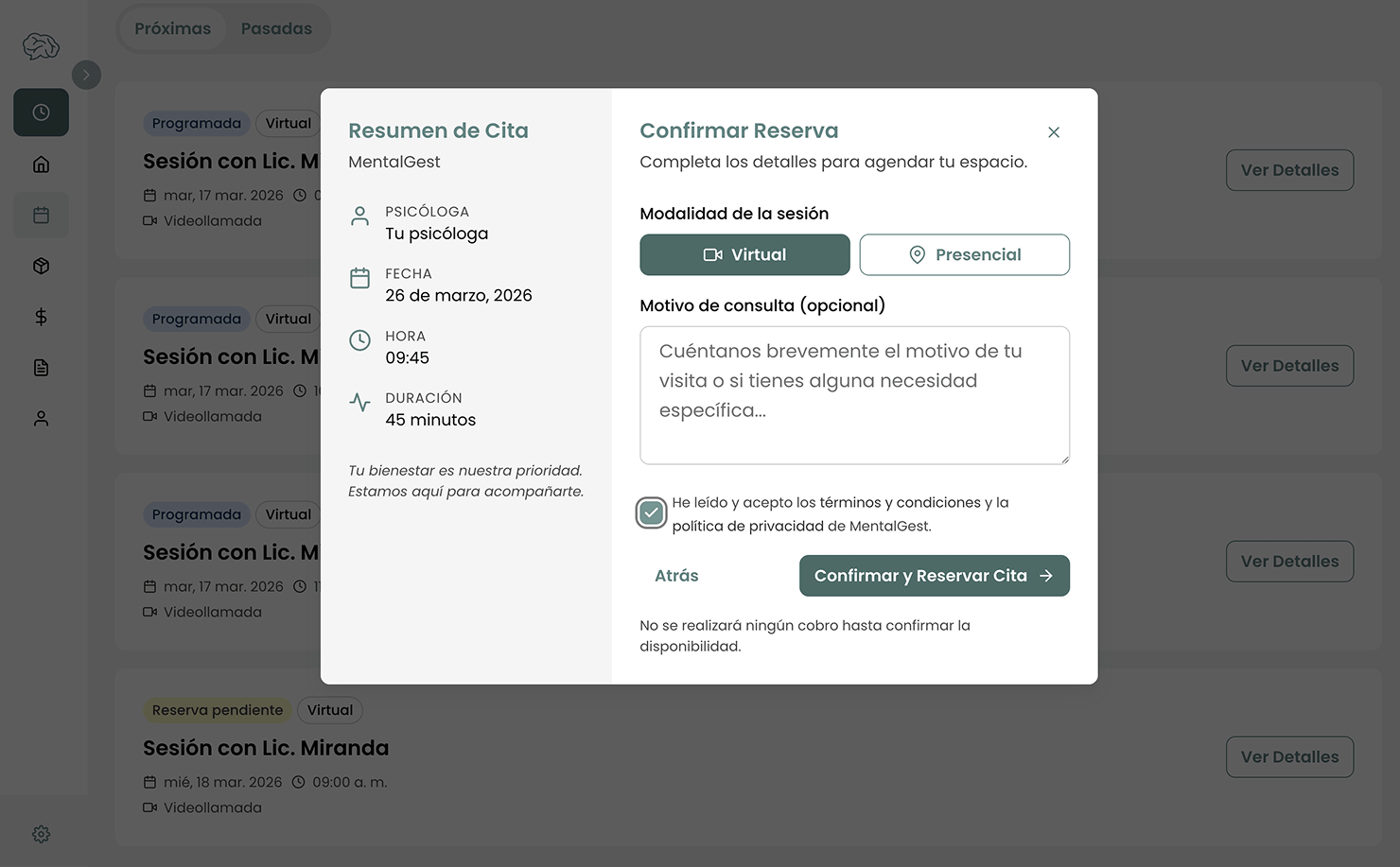 Autogestión para pacientes